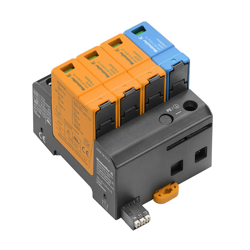 VPU AC II US 3+1 R 240/50 2736390000 Surge Protection Devices