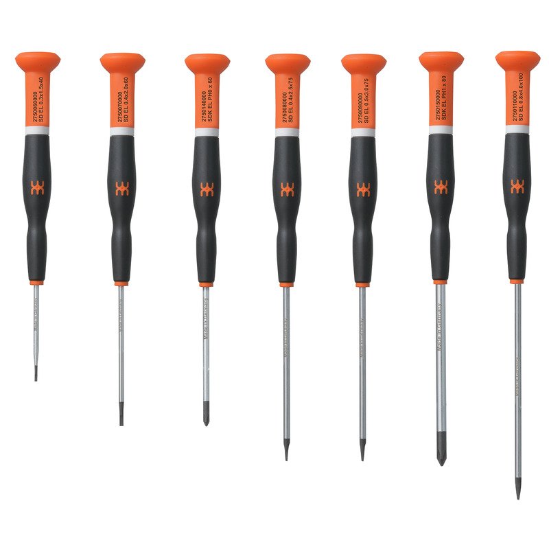 SD EL SET 1.5-4.0/PH0/1 2750160000 Screwdrivers (Flat, Phillips, Torx, Hex)