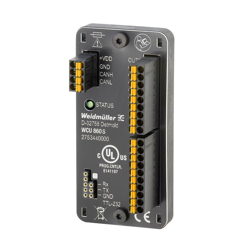 Weidmuller LOGIC UNIT WCU 860S 2753440000 Compact / Nano PLCs