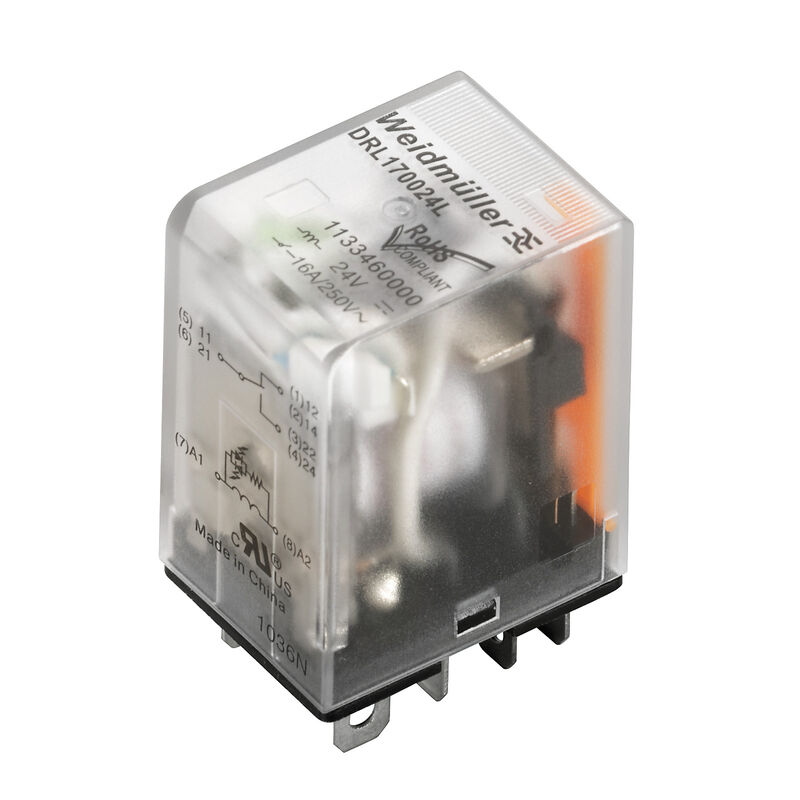 Weidmuller DRL273615L 2765410000 PCB Mount Relays (SPDT, DPDT)