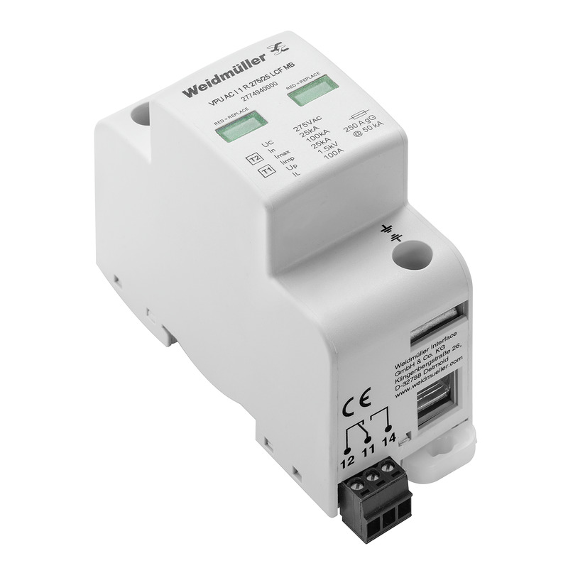 VPU AC I 1 R 275/25 LCF MB 2774940000 Surge Protection Devices