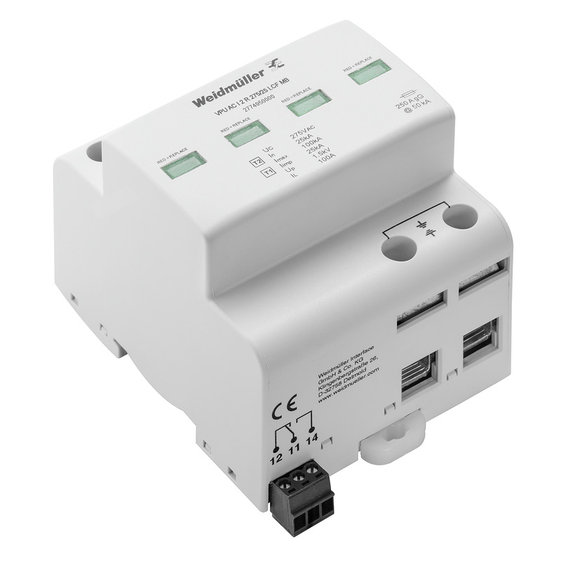 VPU AC I 2 R 275/25 LCF MB 2774950000 Surge Protection Devices