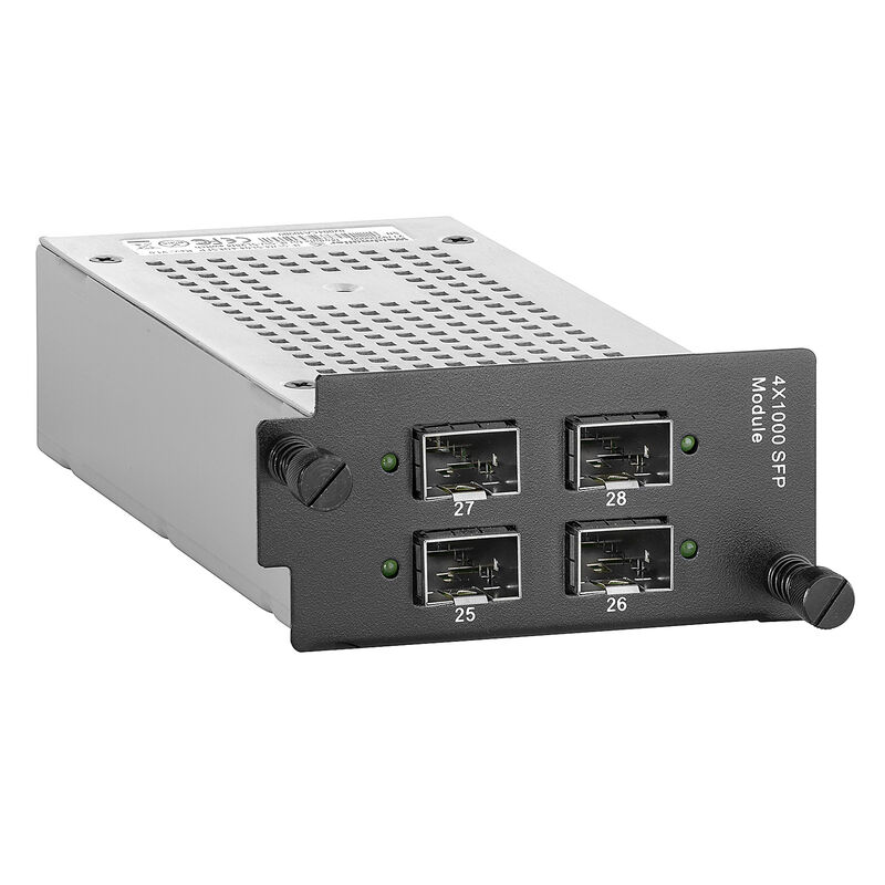 Weidmuller IE-SWM-SL04-4GESFP 2779200000 Ethernet Switches (Unmanaged, Managed, PoE)
