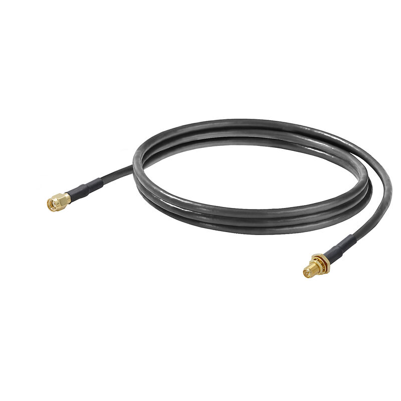 Weidmuller IE-CC-RPSMAM-RPSMAF-3M 2787960000 Coaxial Cable (RG6, RG59, RG11)