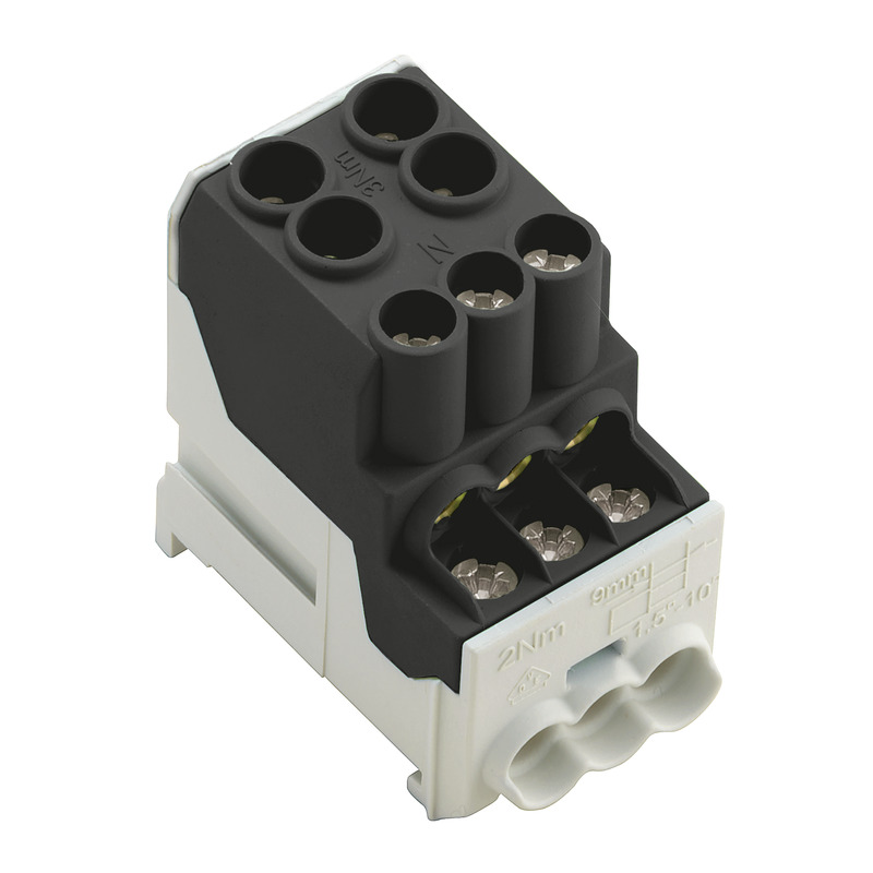 WPD 100 2X25/6X10 BK 2814490000 Terminal Blocks