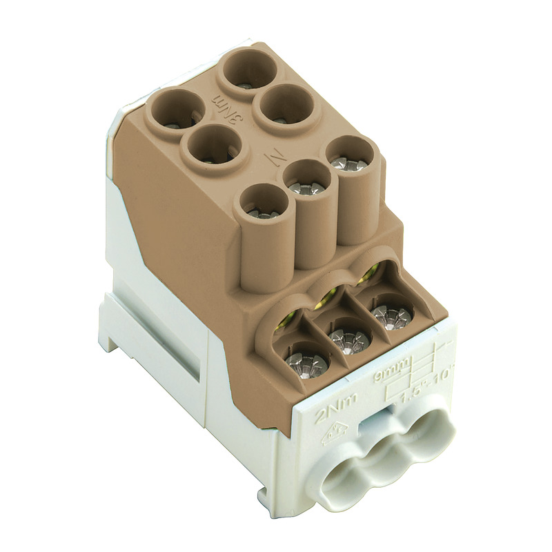 WPD 100 2X25/6X10 BN 2814500000 Terminal Blocks