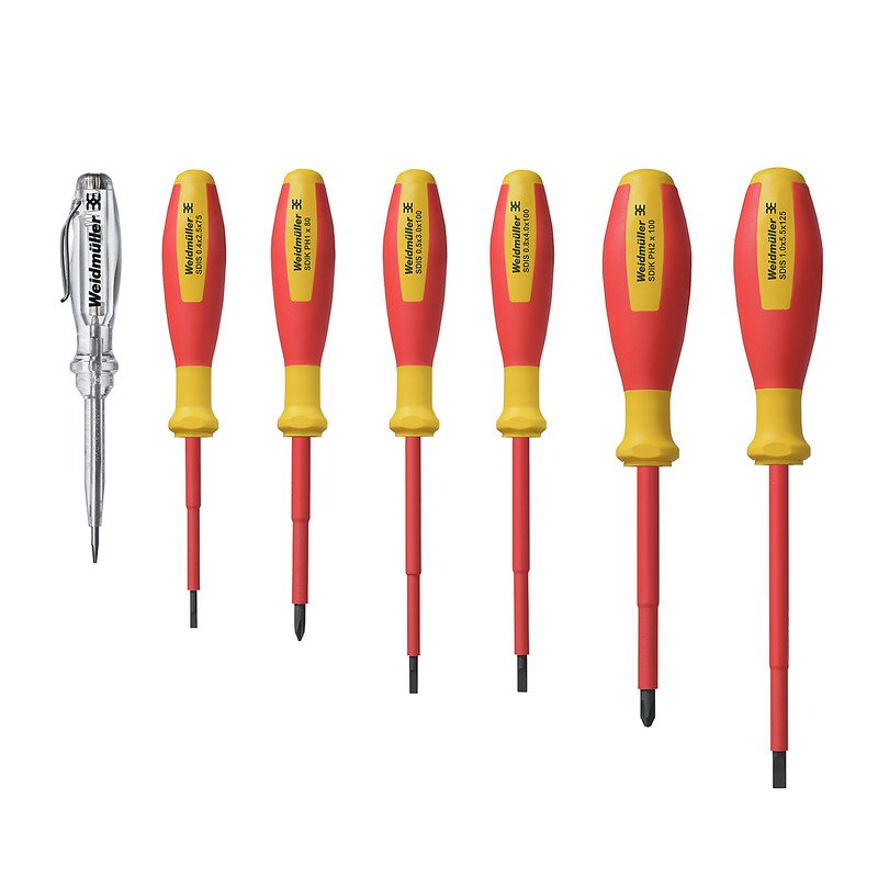 SDI SET S2.5-5.5/PH1/2 VOLT 2854990000 Screwdrivers (Flat, Phillips, Torx, Hex)