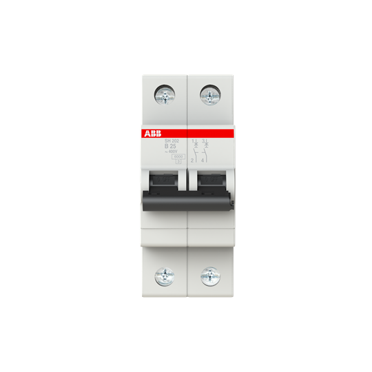 SH202-B25 2CDS212001R0255 Miniature Circuit Breakers (MCB)