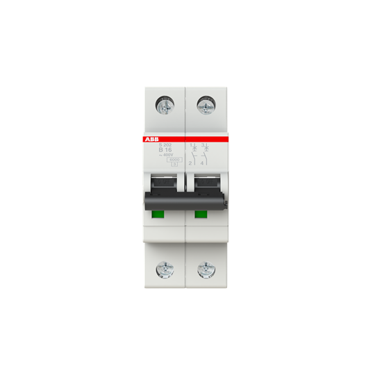 S202-B16 2CDS252001R0165 Miniature Circuit Breakers (MCB)