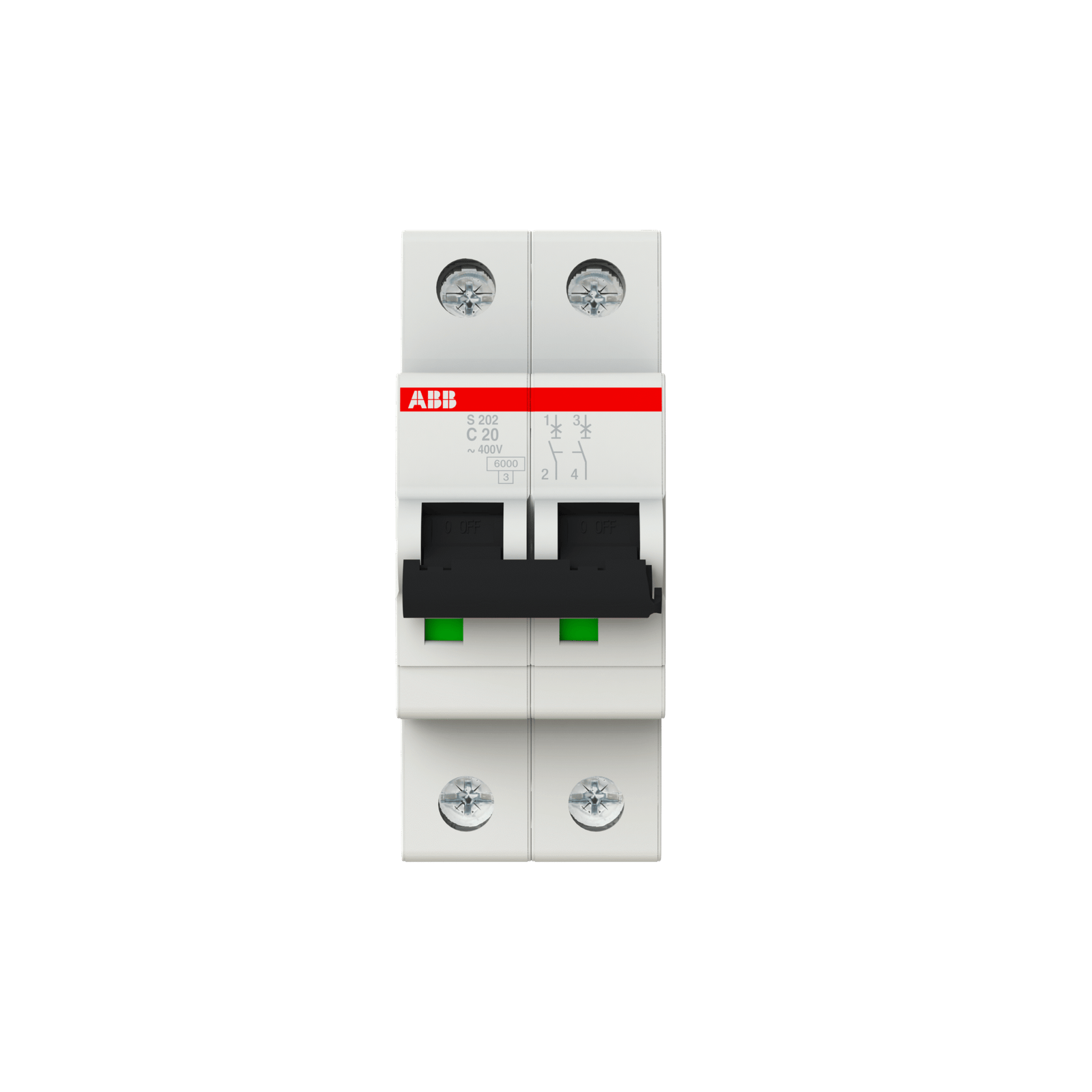 S202-C20 2CDS252001R0204 Miniature Circuit Breakers (MCB)