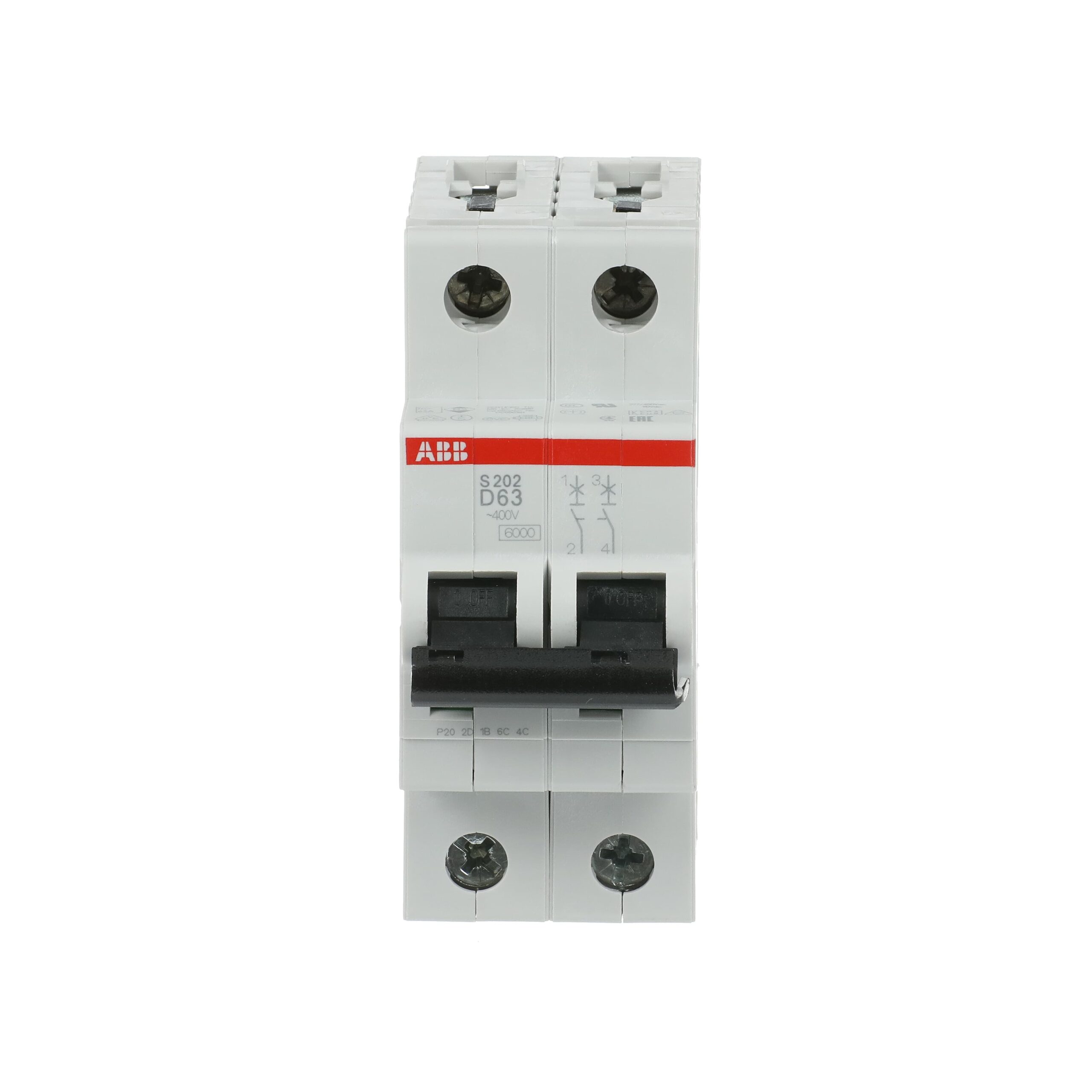 S202-D63 2CDS252001R0631 Miniature Circuit Breakers (MCB)