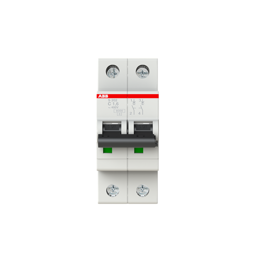 S202-C1.6 2CDS252001R0974 Miniature Circuit Breakers (MCB)