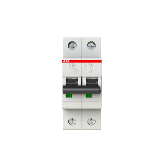 S202-C0.5 2CDS252001R0984 Miniature Circuit Breakers (MCB)