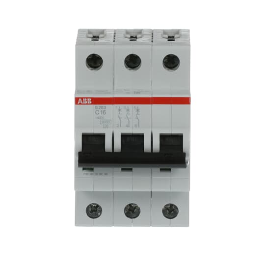 S203-C16 2CDS253001R0164 Miniature Circuit Breakers (MCB)