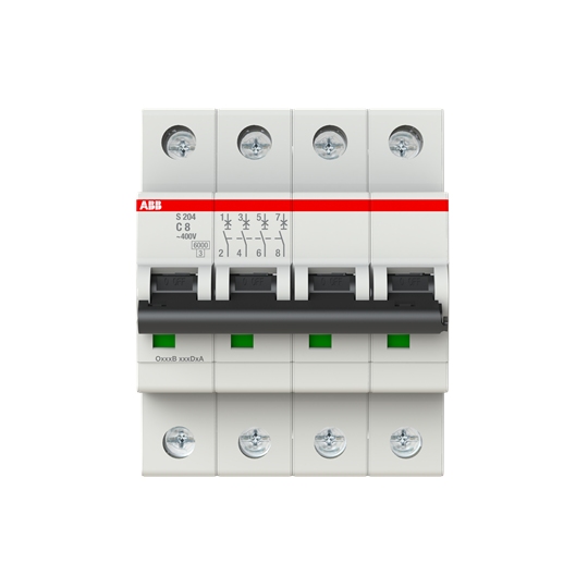 S204-C8 2CDS254001R0084 Miniature Circuit Breakers (MCB)