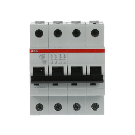 S204-C20 2CDS254001R0204 Miniature Circuit Breakers (MCB)