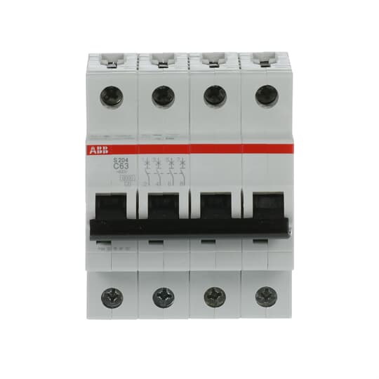 S204-C63 2CDS254001R0634 Miniature Circuit Breakers (MCB)