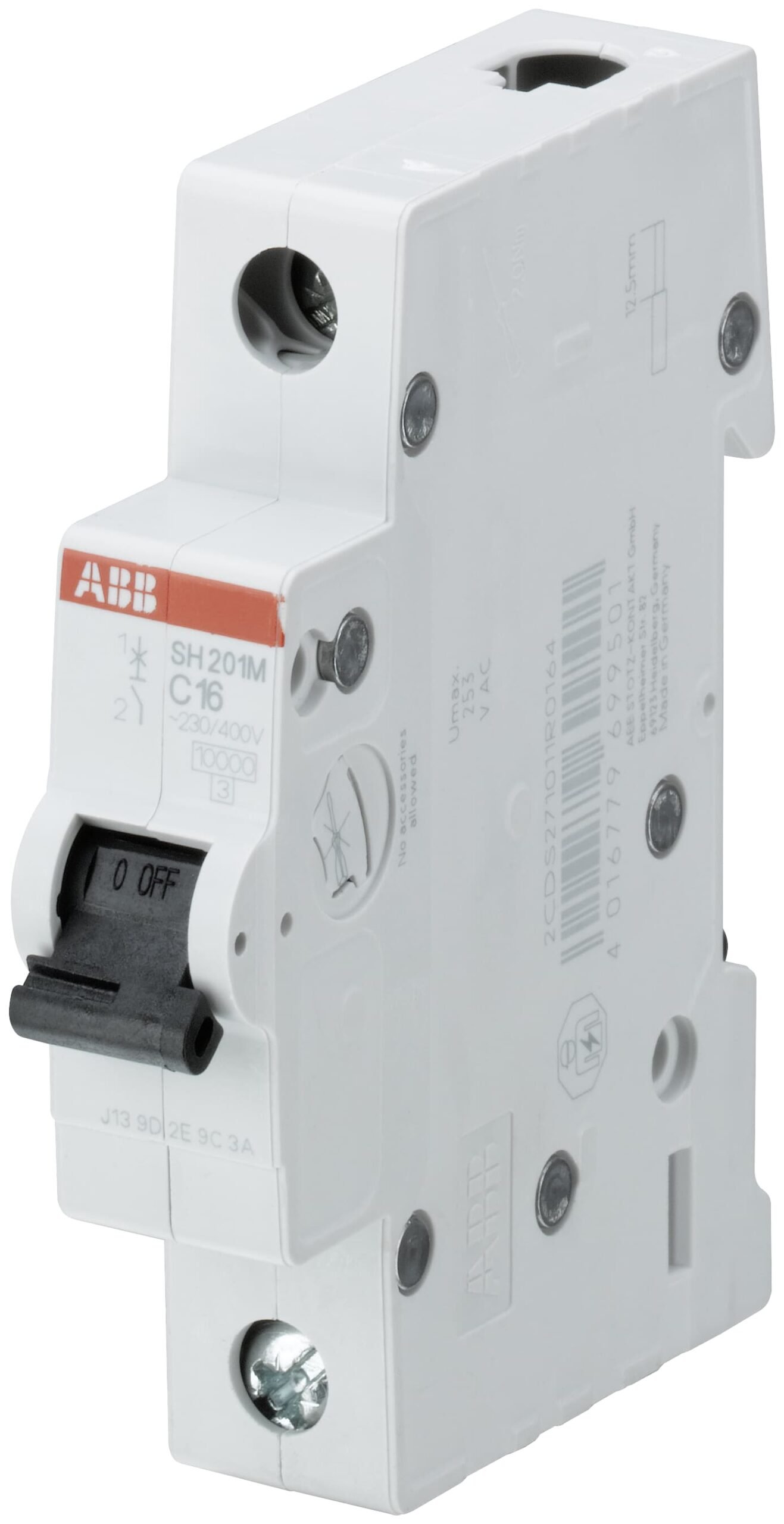 SH201M-C40 2CDS271011R0404 Miniature Circuit Breakers (MCB)