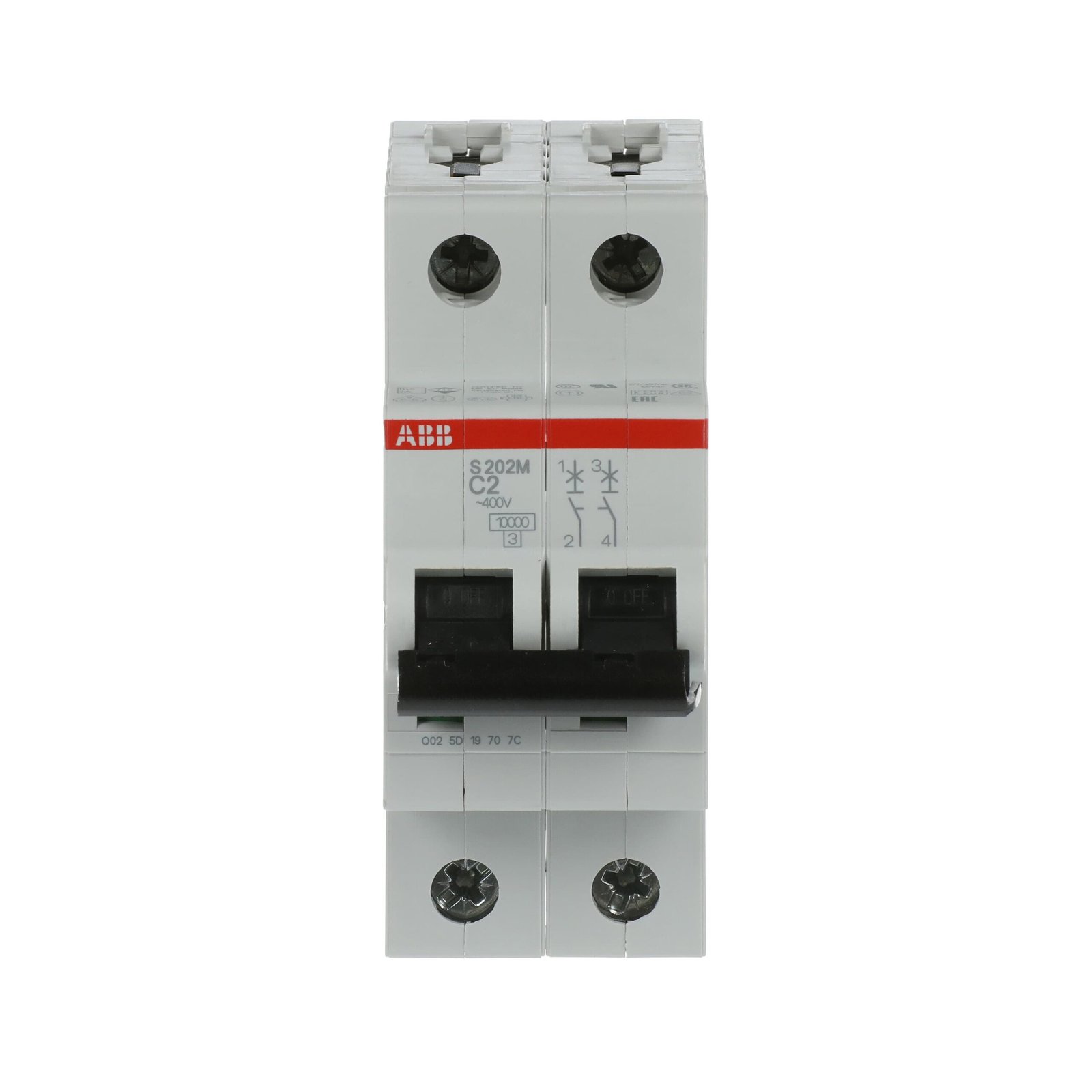 S202M-C2 2CDS272001R0024 Miniature Circuit Breakers (MCB)