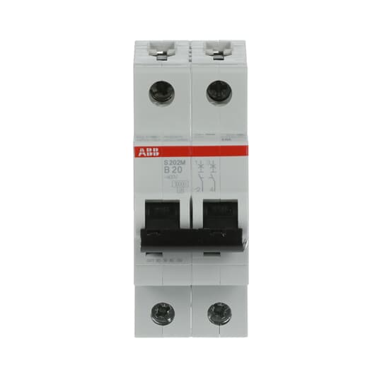 S202M-B20 2CDS272001R0205 Miniature Circuit Breakers (MCB)