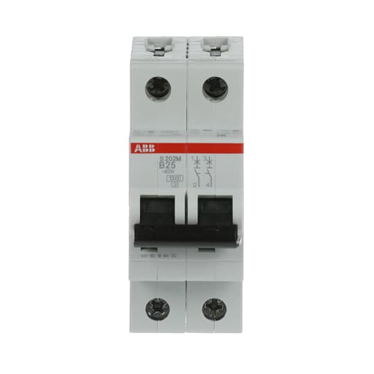 S202M-B25 2CDS272001R0255 Miniature Circuit Breakers (MCB)