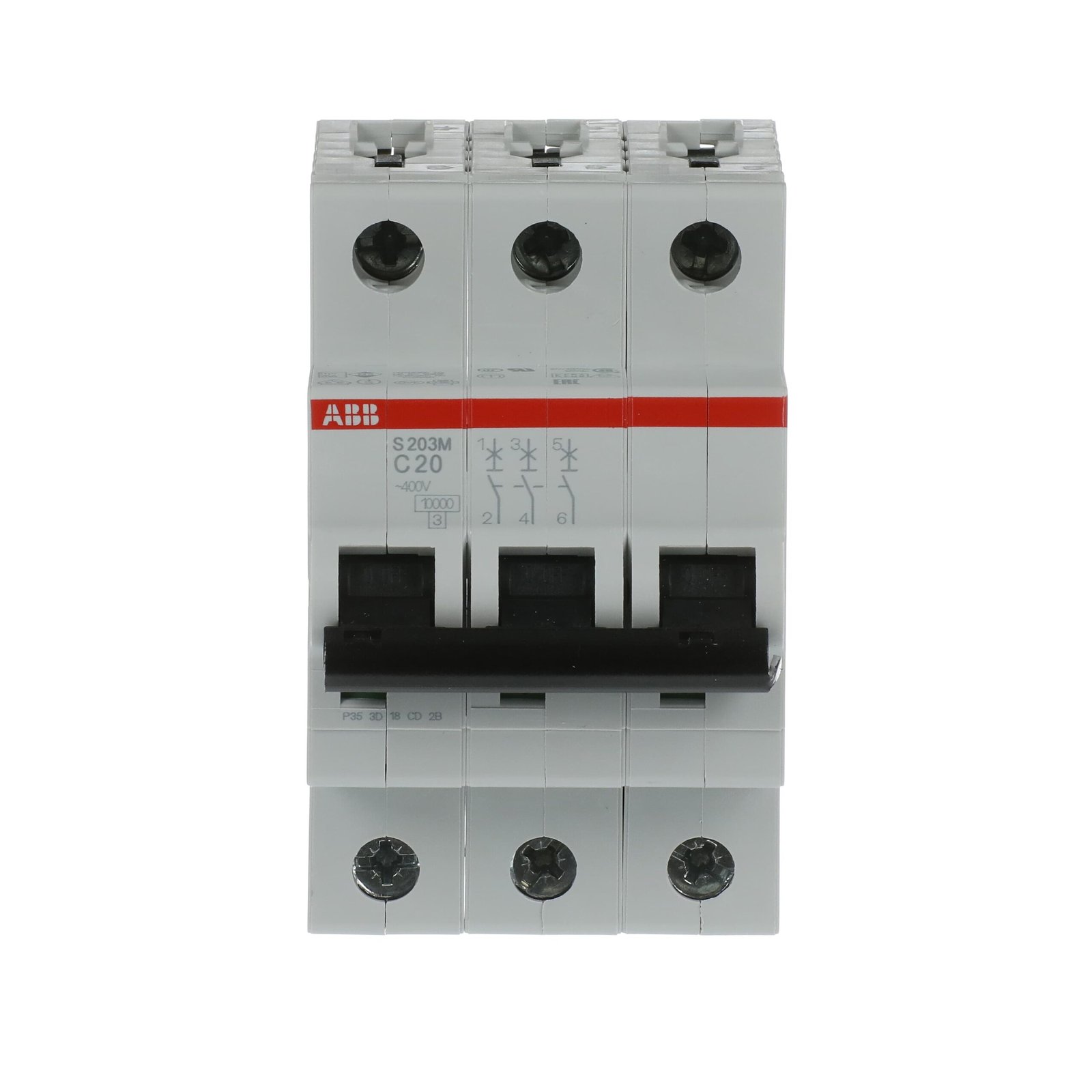 S203M-C20 2CDS273001R0204 Miniature Circuit Breakers (MCB)