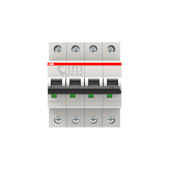 S204M-C6 2CDS274001R0064 Miniature Circuit Breakers (MCB)