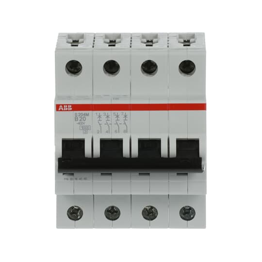 S204M-B20 2CDS274001R0205 Miniature Circuit Breakers (MCB)