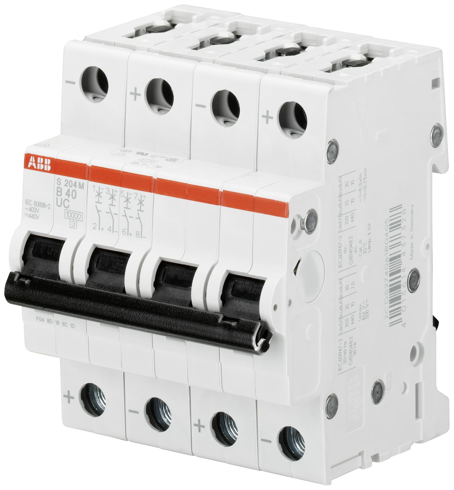 S204M-C1UC 2CDS274061R0014 Miniature Circuit Breakers (MCB)