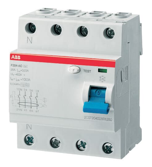 F204 AC-63/0.1-L 2CSF204023R2630 Residual Current Devices (RCD)