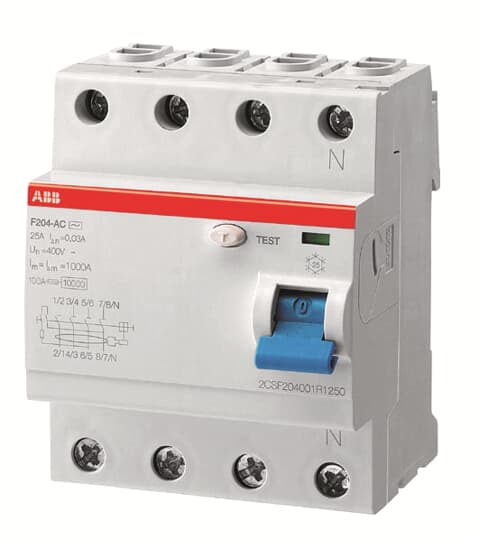 F204 A-125/0.1 2CSF204101R2950 Residual Current Devices (RCD)