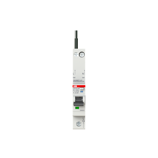DSE201 M B25 AC30 - N Black 2CSR275053R1255 Residual Current Devices (RCD)