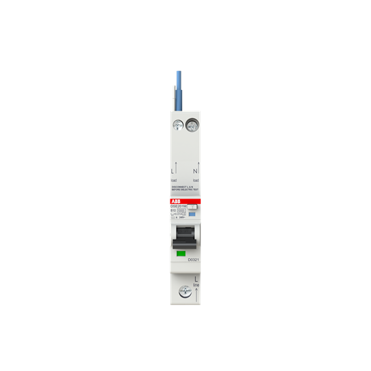 DSE201 M B10 A10 - N Blue 2CSR275151R0105 Residual Current Devices (RCD)