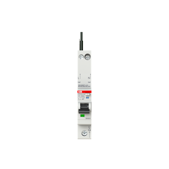 DSE201 M C25 A100 - N Black 2CSR275153R2254 Residual Current Devices (RCD)