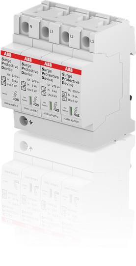 OVR T2-T3 N3 20-275 P QS 2CTB803873R1200 Surge Protection Devices