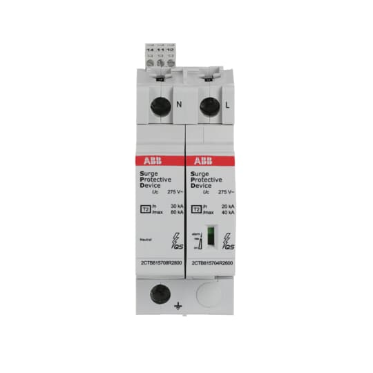 OVR T2 N1 40-275s P TS QS 2CTB815704R0400 Surge Protection Devices