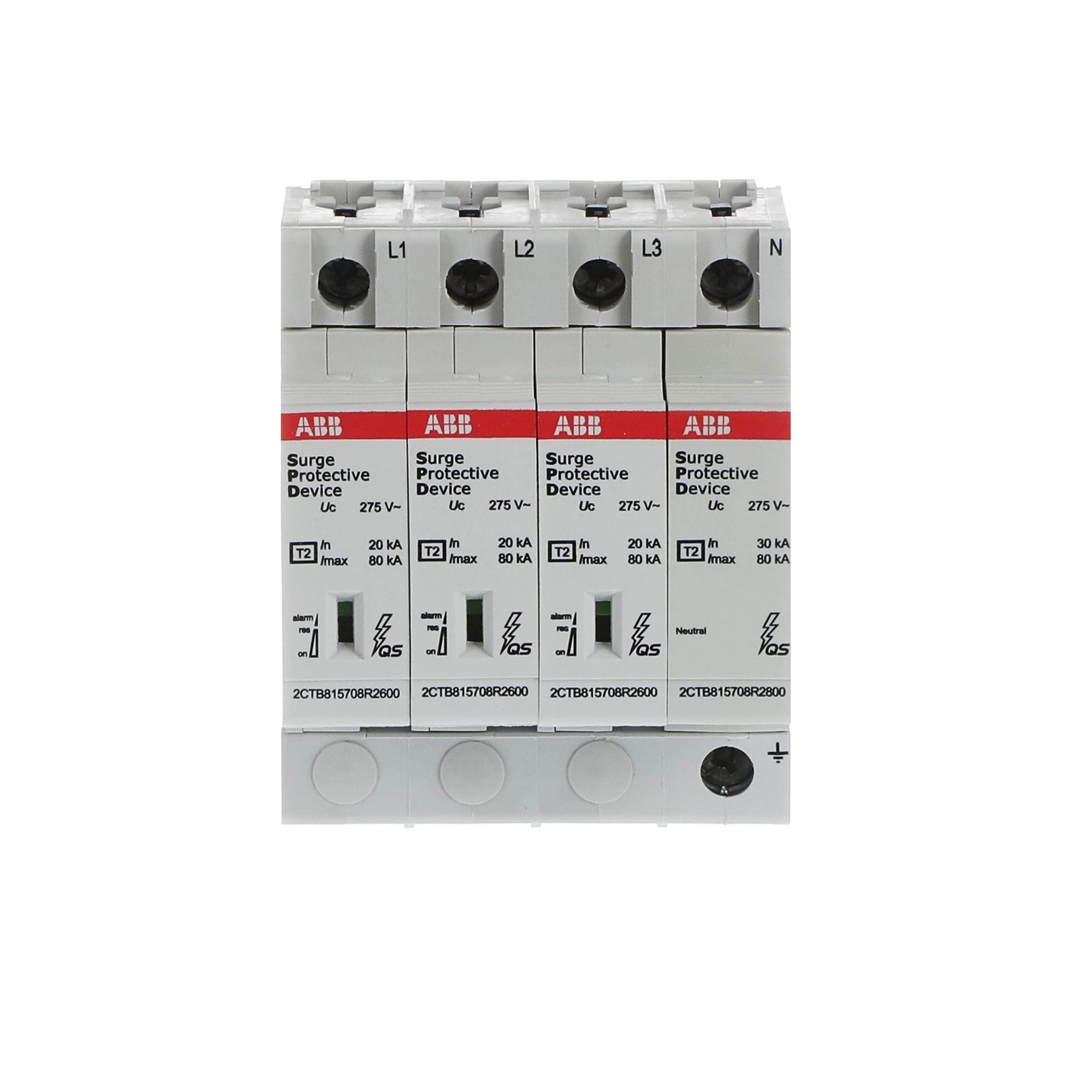 OVR T2 3N 80-275s P QS 2CTB815708R2000 Surge Protection Devices