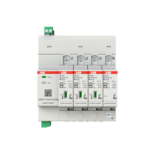 eOVR T1-T2 3N 12.5-275s 2TAM913100R5411 Surge Protection Devices