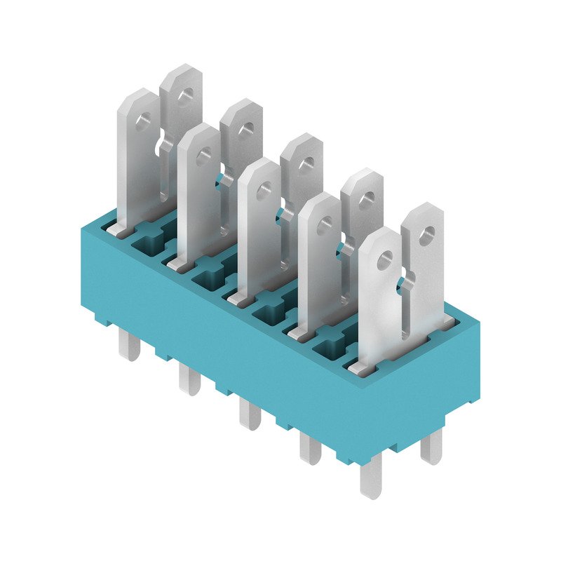 PCF 5.00/05/180 3.5SN BL BX 6385380000 Terminal Blocks (PCB Mount)