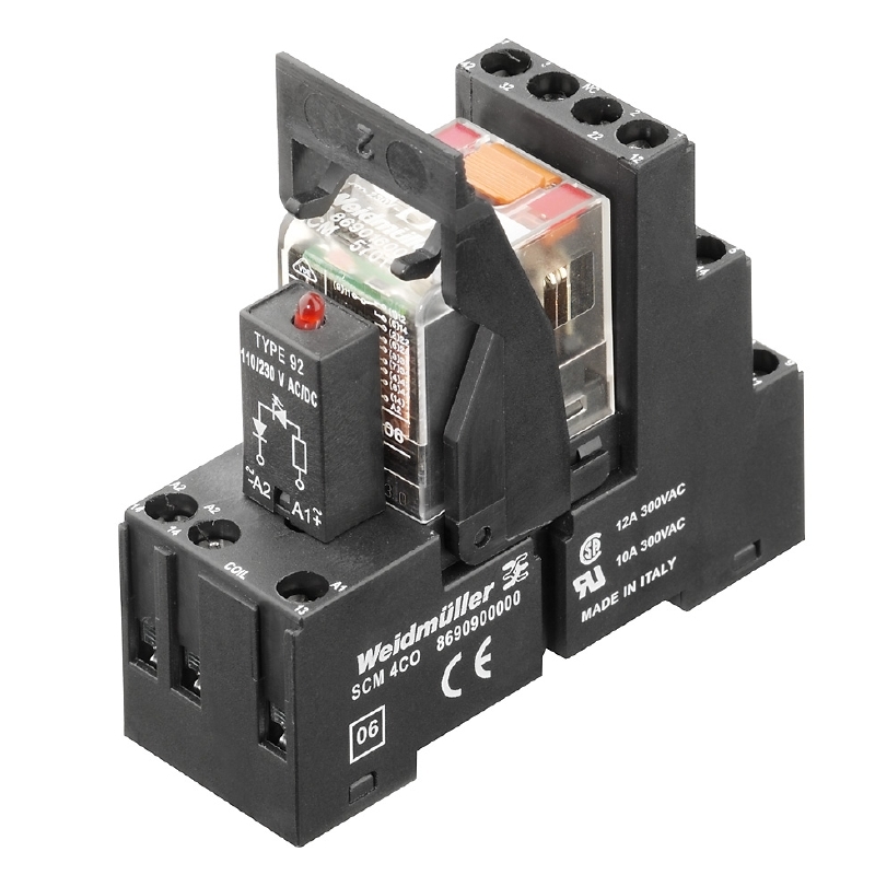 RCMKIT 24VDC 4CO LED GN 7940007063 PCB Mount Relays (SPDT, DPDT)