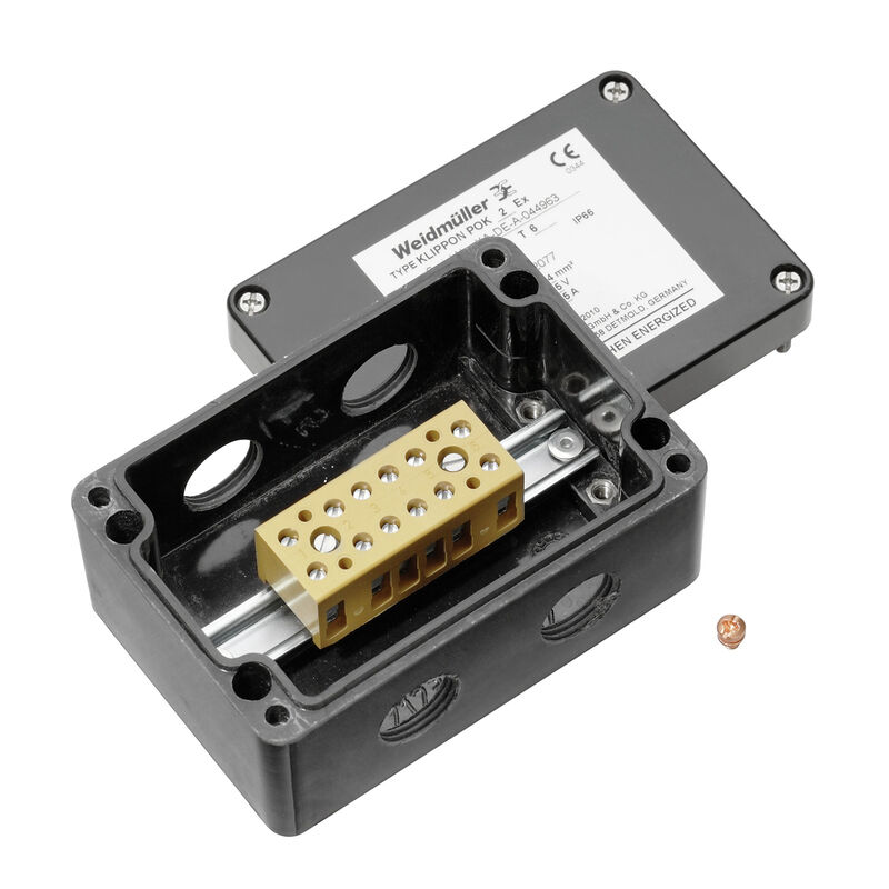 Weidmuller KLIPPON POK2 M20BCSS EX 8000004224 ATEX Certified Enclosures