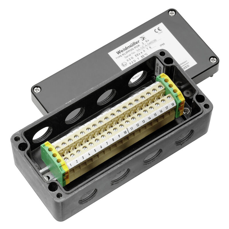 Weidmuller KLIPPON POK3 M20ACSS EX 8000004228 ATEX Certified Enclosures
