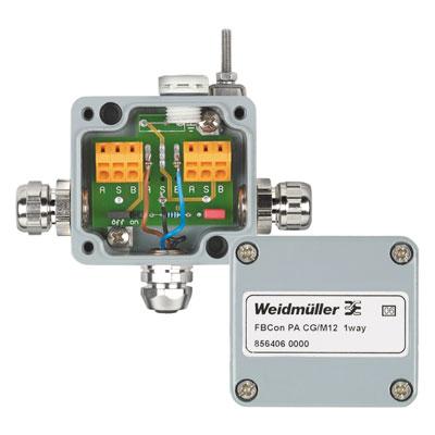 Weidmuller FBCON PA CG/M12 1WAY 8564060000 PROFINET Switches & Modules