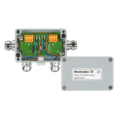 Weidmuller FBCON PA CG/M12 2WAY 8564070000 PROFINET Switches & Modules