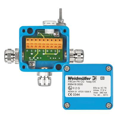 Weidmuller FBCON PA CG 1WAY EX 8564180000 PROFINET Switches & Modules