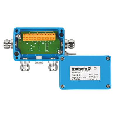 Weidmuller FBCON PA CG 2WAY EX 8564190000 PROFINET Switches & Modules