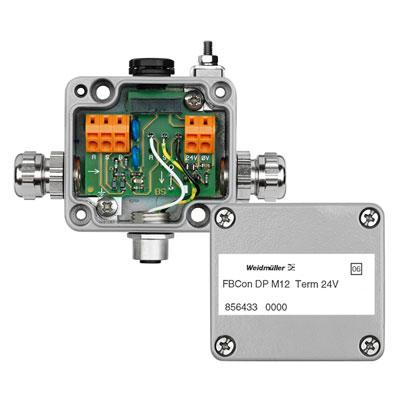 Weidmuller FBCON DP M12 TERM 24V 8564330000 PROFINET Switches & Modules