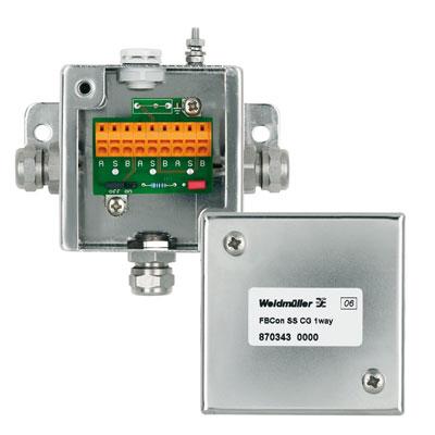 Weidmuller FBCON SS CG 1WAY 8703430000 PROFINET Switches & Modules