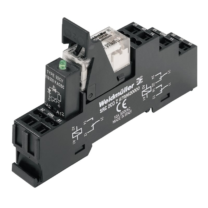 RCLKITZ 24VDC 1CO LED 8798620000 PCB Mount Relays (SPDT, DPDT)