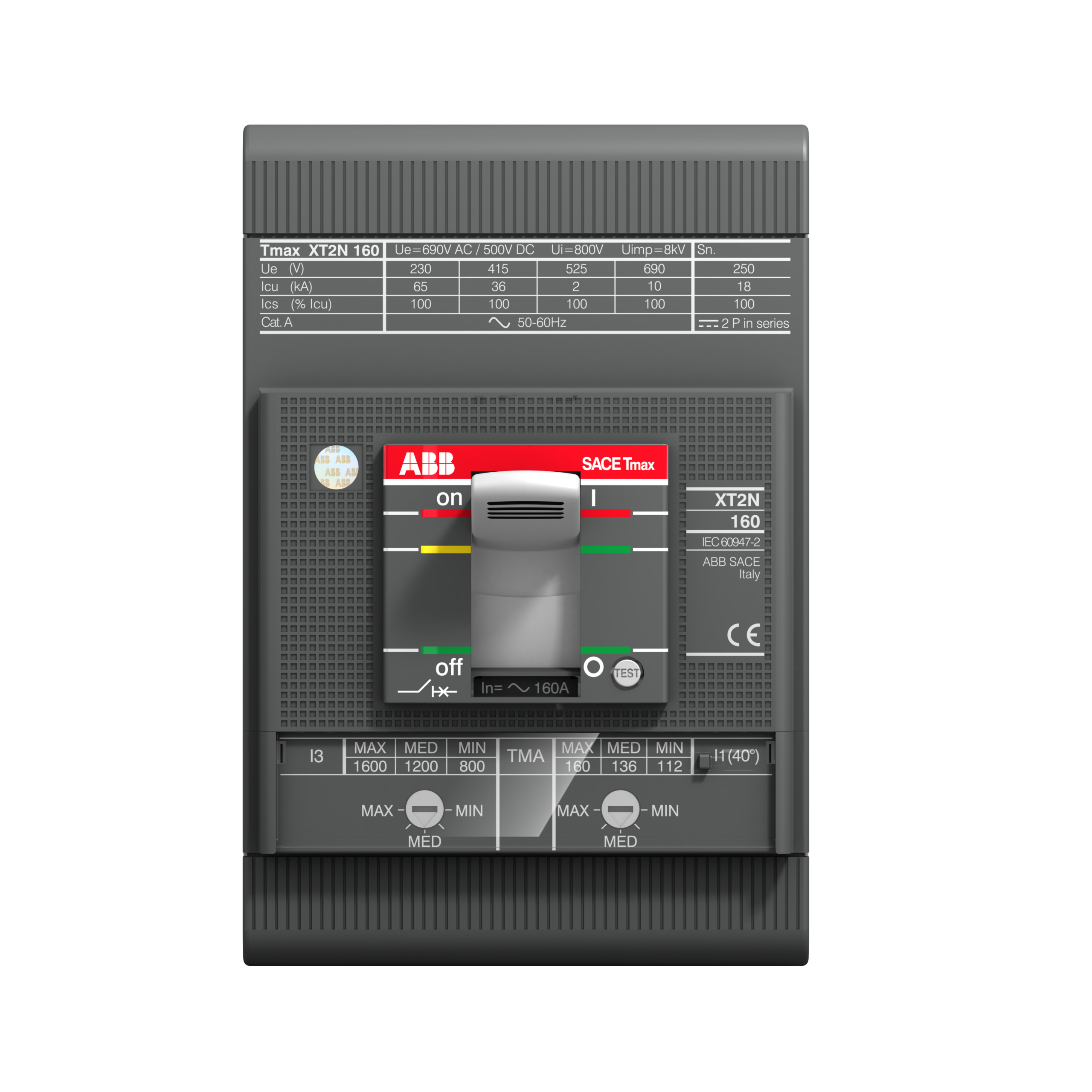 ABB Tmax XT2N 160 TMA moulded case circuit breaker